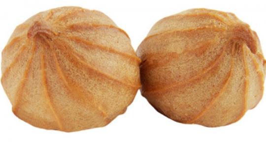 Печенье Заварные пышечки с вареной сгущенкой (коробка 2 килограмма) КДВ