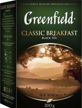 Greenfield классик брекфаст чёрный чай 100г "М"