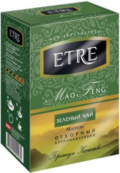 ETRE Зелёный чай Mao Feng крупнолистной, 100 гр. КДВ
