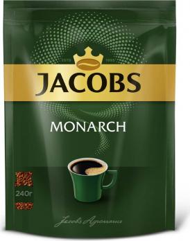 Кофе Jacobs Monarch сублимированый 240 гр. "М"